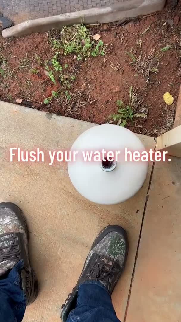 Pro Tip: Flush Your Water Heater