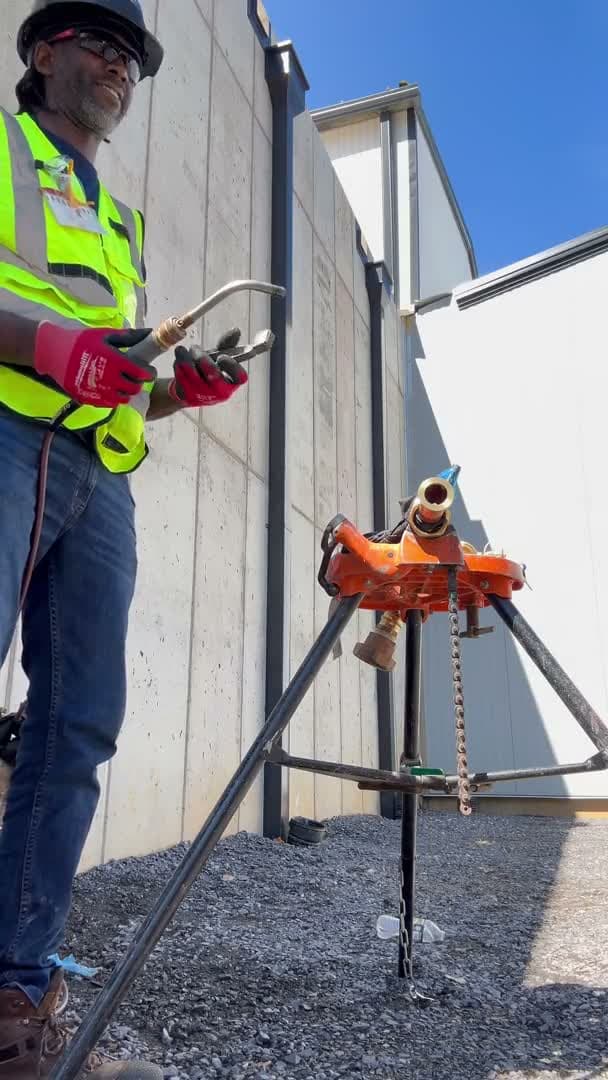Sweating Copper Pipe On-Site